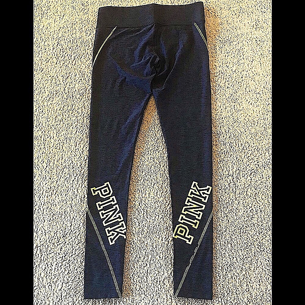 🆕🔥PINK ULTIMATE COZY LEGGINGS SUPER CUTE&HIGH QUALITY LEGGINGS GRAY&YELLOWNWOT - Picture 4 of 7